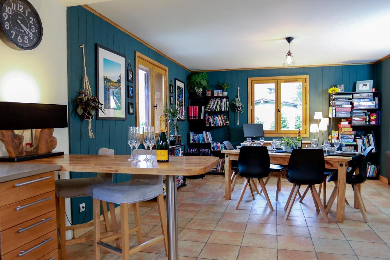 Chamonix Large Chalet, Sleeps 12, 200M2, 5 Bedroom, 4 Bathroom, Garden, Jacuzzi, Sauna Eksteriør bilde