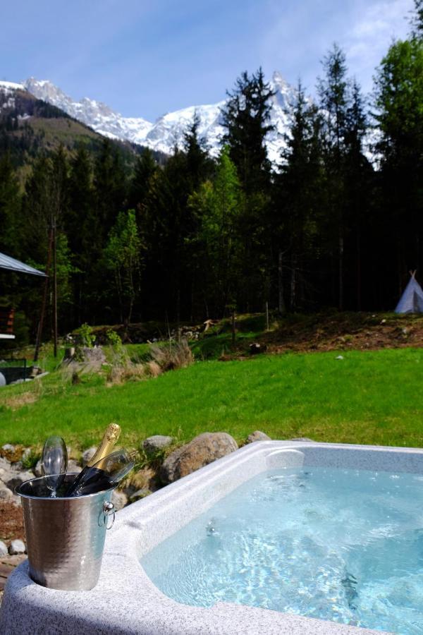 Chamonix Large Chalet, Sleeps 12, 200M2, 5 Bedroom, 4 Bathroom, Garden, Jacuzzi, Sauna Eksteriør bilde