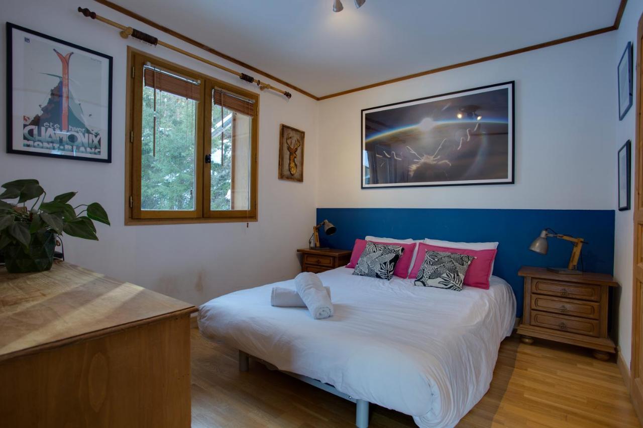 Chamonix Large Chalet, Sleeps 12, 200M2, 5 Bedroom, 4 Bathroom, Garden, Jacuzzi, Sauna Eksteriør bilde